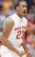 David Lighty after OSU defeat the Vols 85-84