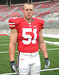  OSU sophomore linebacker from Coldwater OH, Ross Homan