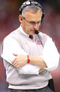 Jim Tressel's Ohio State team has lost back-to-back games for the BCS national championship. OSU head coach Jim Tressel's record in BCS games drops to 3-2, with a 4-3 bowl record overall.