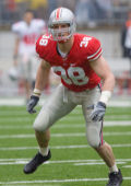 Austin Spitler, a  fifth-year senior from Bellbrook Ohio, is finally is listed as a starter this spring. Photo: The Ozone