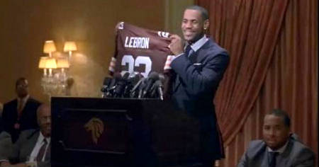LeBron to the Browns
