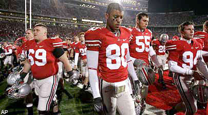 Buckeyes leave The Shoe after 28-21 loss to Illinois November 10, 2007