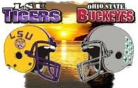 No. 1 Ohio State and No. 2 LSU will meet for the BCS title on Jan. 7 in the Superdome in New Orleans