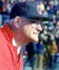 Coach Woody Hayes of the Ohio State Buckeyes