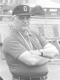 Ohio State head coach Woody Hayes